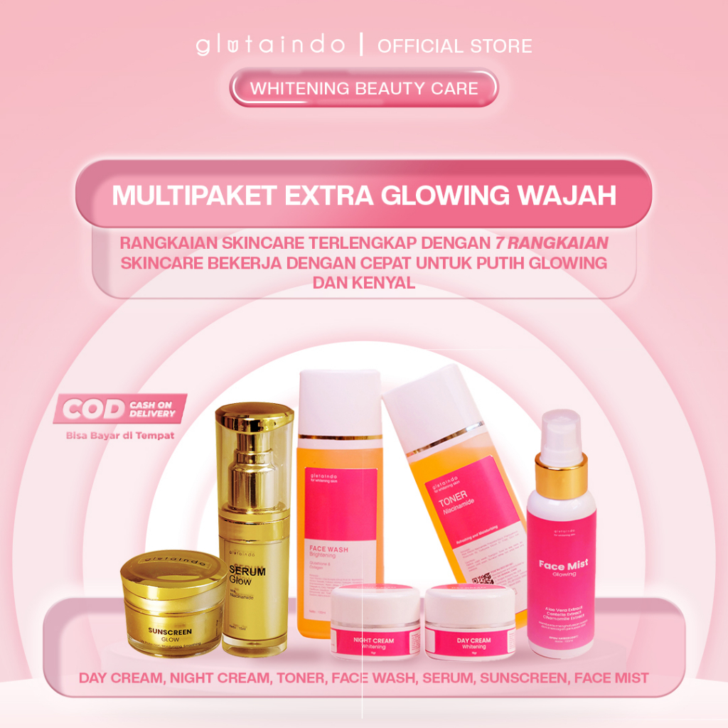 Glutaindo Custom Skincare Here - Bebas Request