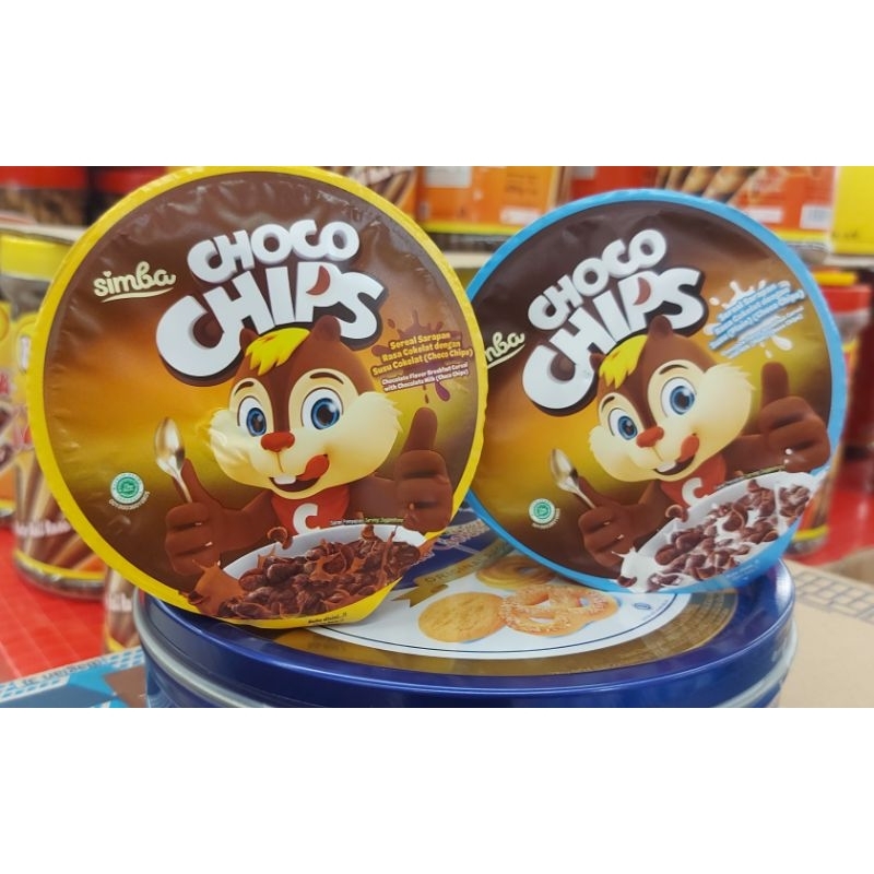 

Simba chocochip 17gr + susu 17gr