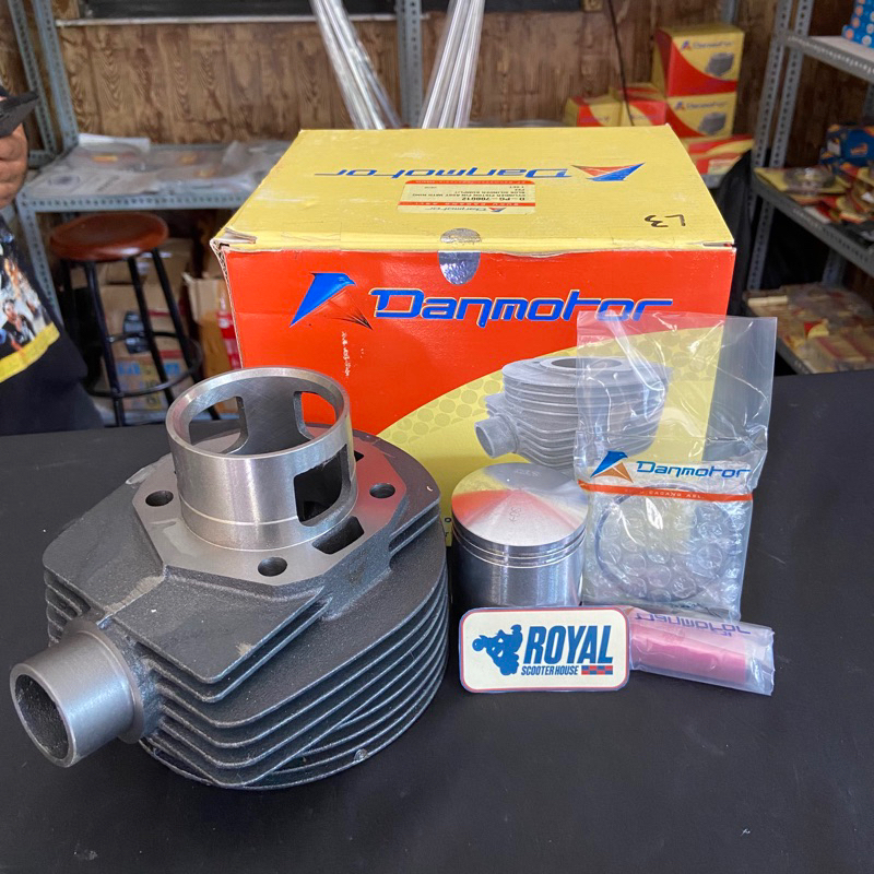Silinder Blok Boring set Seher Vespa Lubang 3 Danmotor