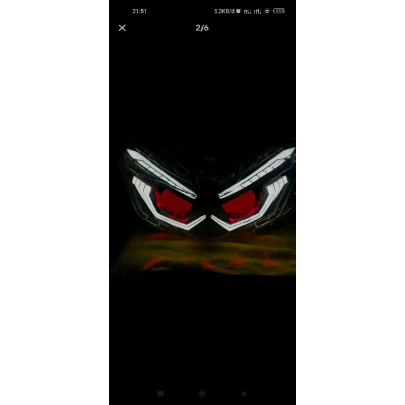 PAKET BILED BEAT DELUXE MATA SARINGAN + LAZY ALIS