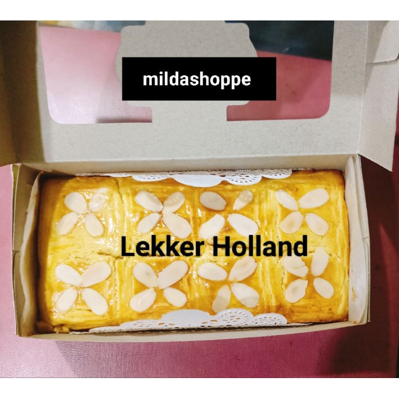 

LEKKER HOLLAND / Boterkoek (Buttercake) extra butter mildashoppe