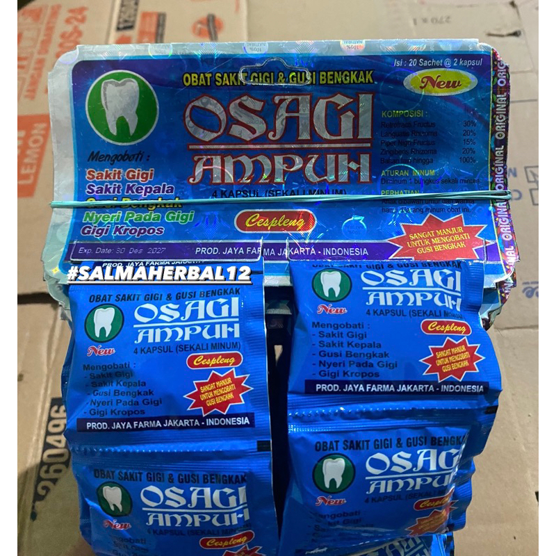 

OSAGI KAPSUL SAKIT GIGI ORIGINAL