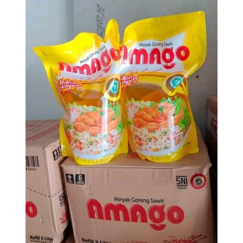 

Minyak goreng Amago 2 liter