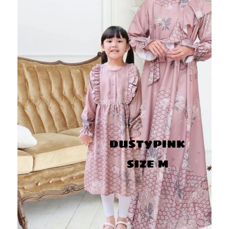 TERATAI DRESS KIDS VANILLA HIJAB