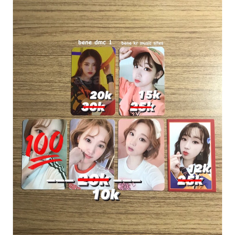 [SALE] PHOTOCARD WEEEKLY MONDAY JIYOON PC ALBUM WE CAN PLAY HOLIDAY GAME CONCEPT SELCA BORDER MERAH 