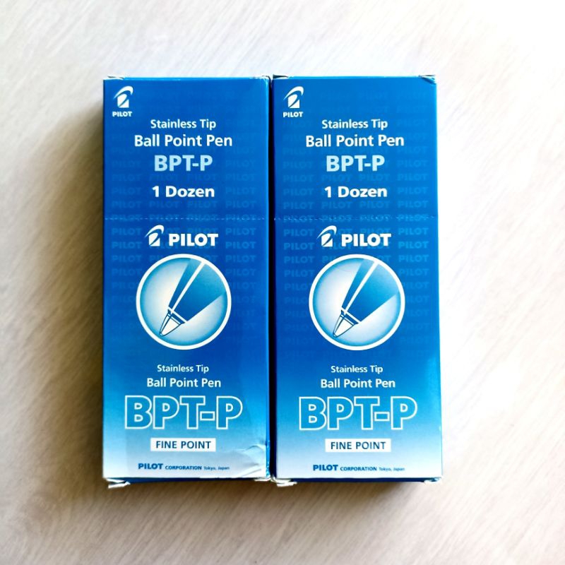 

(Isi 12) Pulpen Pilot BPT-P Hitam Merah Biru