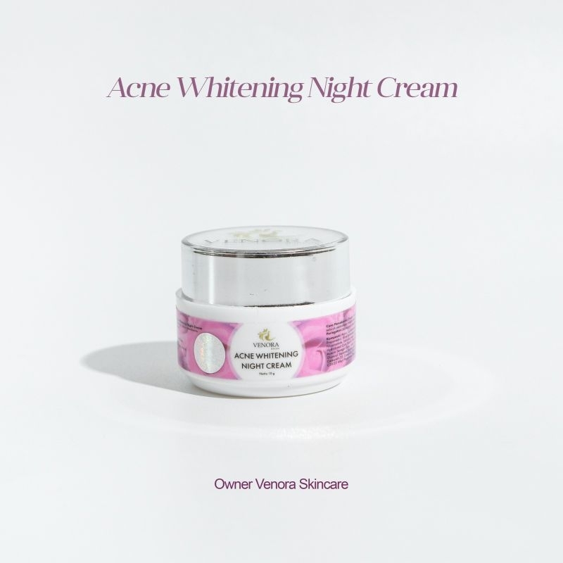 ACNE WHITENING NIGHT CREAM VENORA SKINCARE