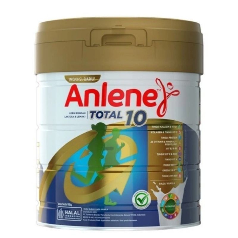 

Anlene Total 10 Rasa Vanila 400gr,800gr