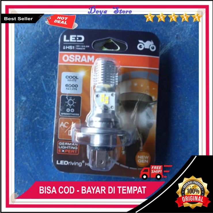 Bohlam Lampu Depan Osram Honda Megapro Cb150r Ori Lampu Depan Osram LED Motor Cbr 150 Verza Original