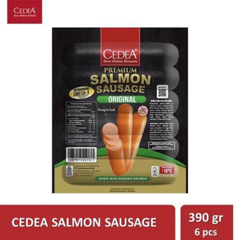 

Salmon Sausage / 390 Gr