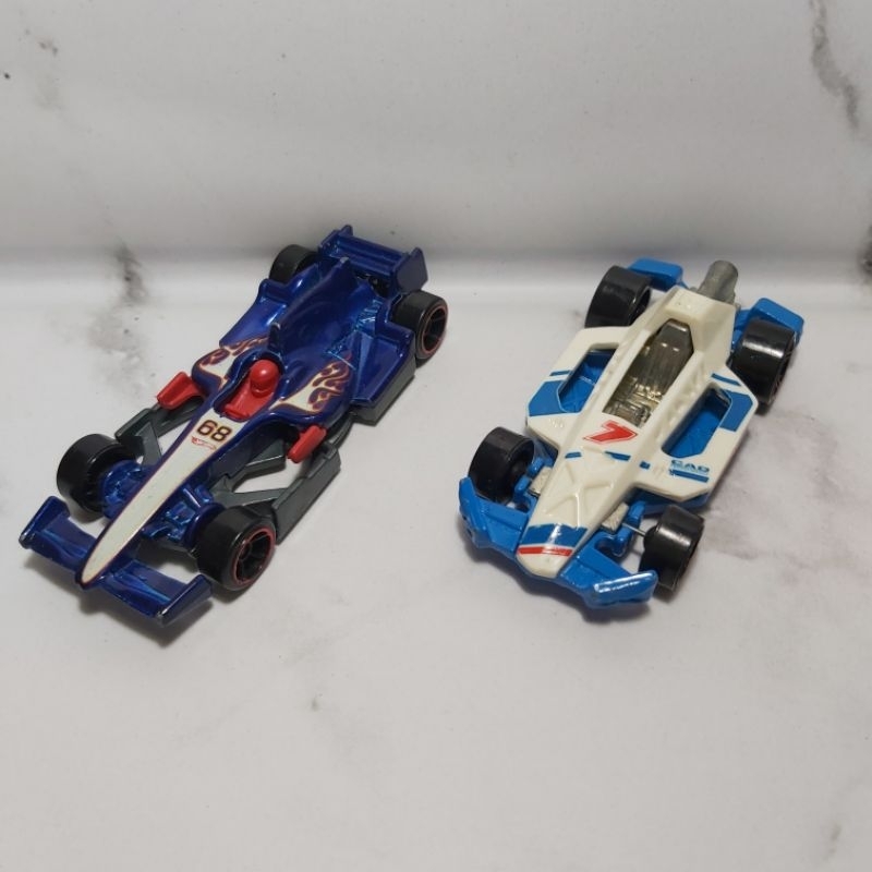 Hot Wheels Loose Second Mobil F1 Racer,Arrow Dynamic Diecast dan Ferrari 512M65000