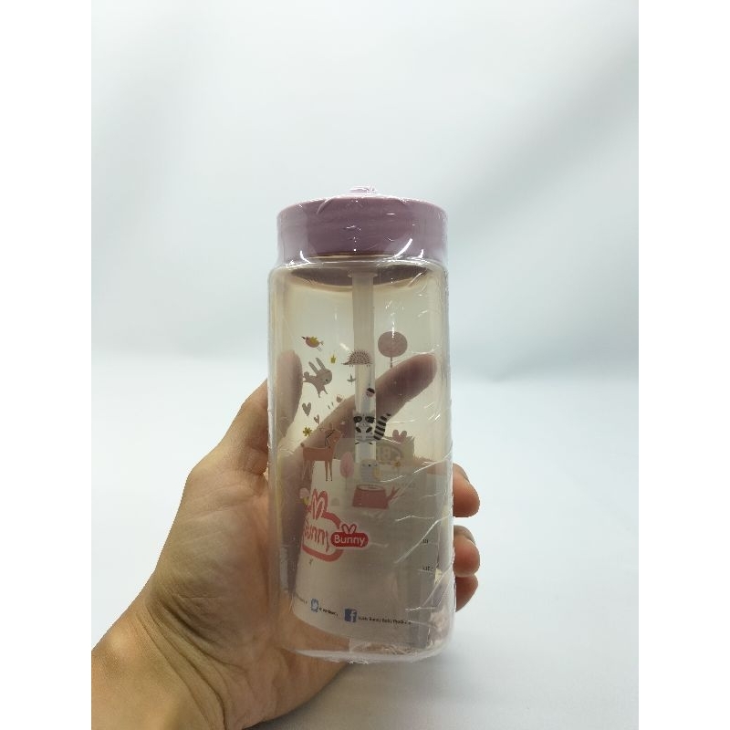Botol Minum Anak Dengan Sedotan Motif Karakter BPA Free 420 ml