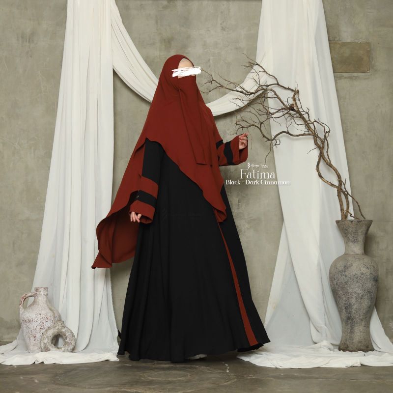 Fatima Abaya (Abaya Only) | Abaya Ummi By Masya | Abaya | Dress | Gamis | Haji | Umroh