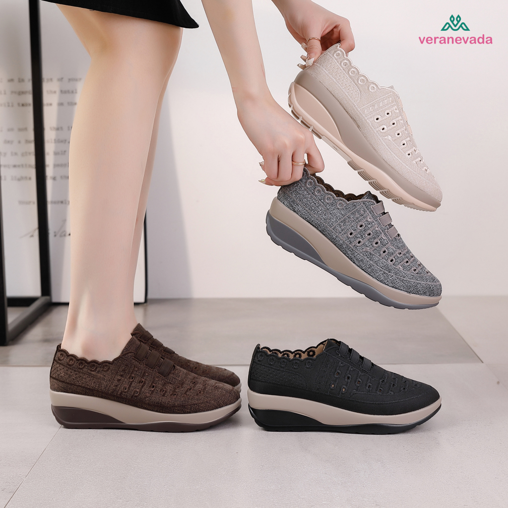 Vera Nevada Sepatu Wedges Wanita Shoes VN1238