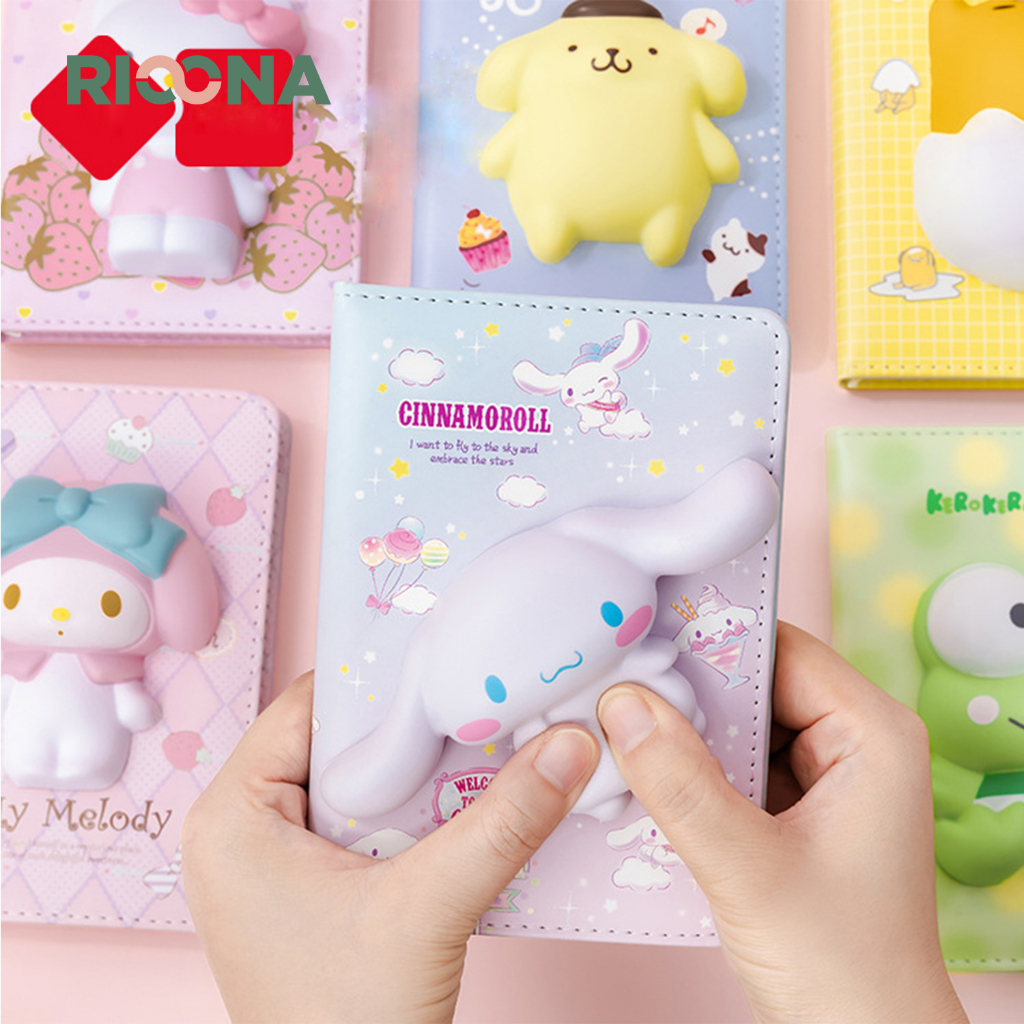 

Buku Squishy Sanrio Daily Notebook Agenda Buku Catatan Anak Buku Tulis Diary Squishy