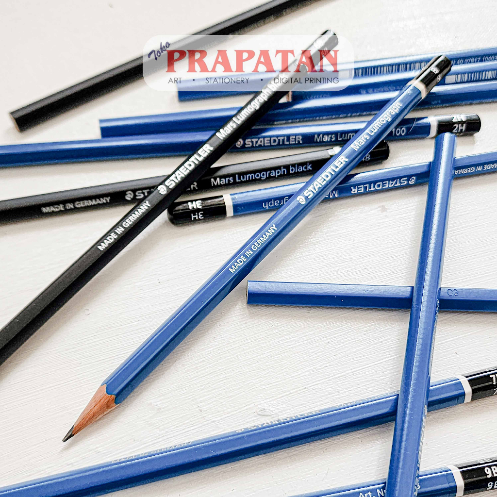 

Staedtler Mars Lumograph Drawing Pencil | Pensil Gambar