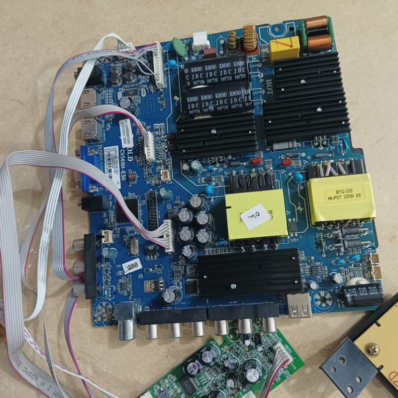MB POLYTRON PLD40B8850W MAINBOARD - MOTHERBOARD - MESIN TV LED
