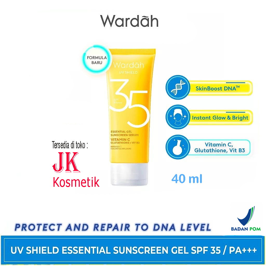 WARDAH SUNSCREEN UV SHIELD SPF 35 - SunProtection / Sunblok
