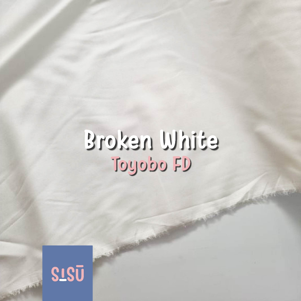 1 Meter Bahan Toyobo FD / Kain Meteran Toyobo Katun Premium