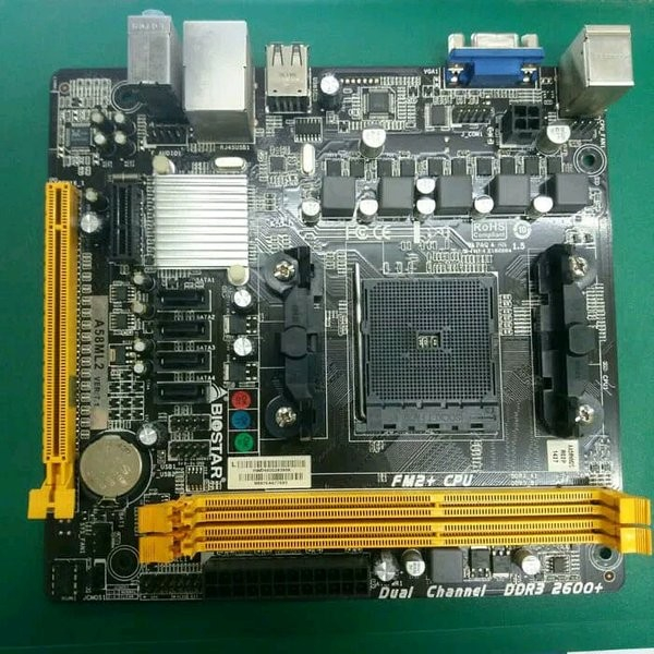 biostar a58ml2 fm2 + Socket FM2 plus mainboard mobo motherboard