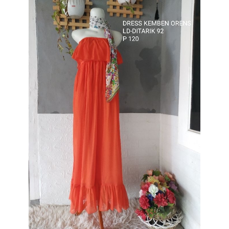 Dress Gaun import baju pantai (PL)