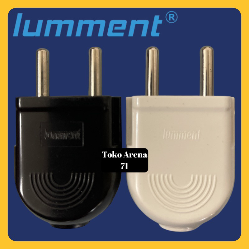 Steker Gepeng steker jumbo hitam putih Lumment