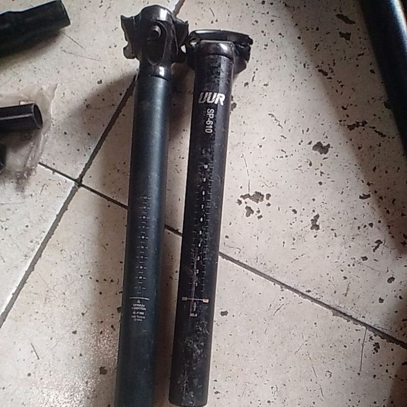 TIANG JOK ,SEATPOST SEPEDA MTB UKURAN 30.4 *300 BEKAS
