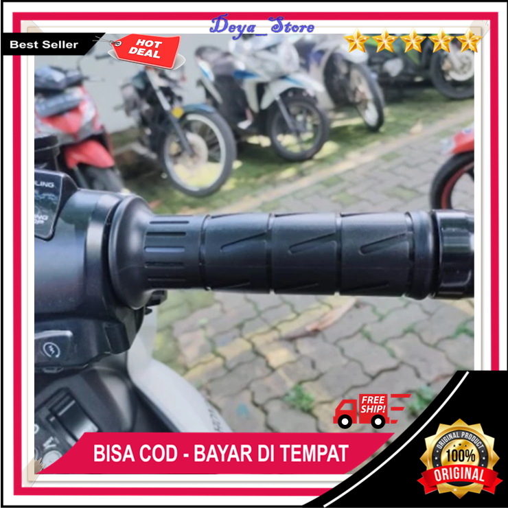 Handgrip Kaze Orisinil Kawasaki Hand Grip Motor Kaze PNP Beat FI Vario 125 150 PCX Lexi Aerox Origin