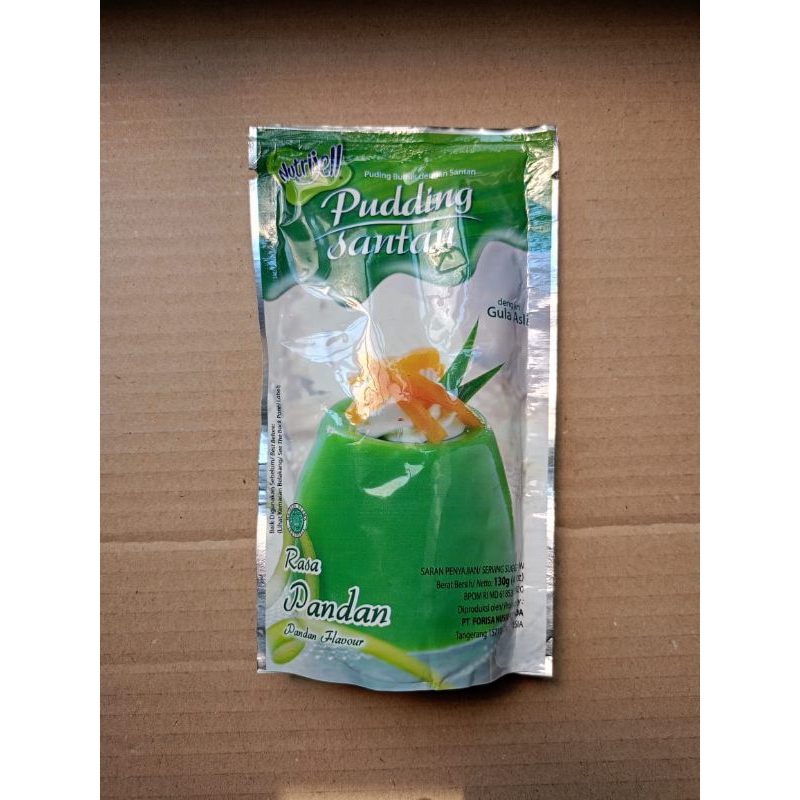 

Nutrijel Puding Susu Rasa Pandan