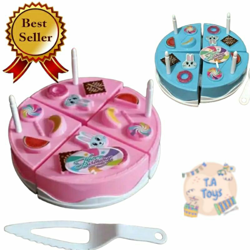 kue ulang tahun tart LD 1 / Mainan Anak Potong Kue Ulang Tahun Murah