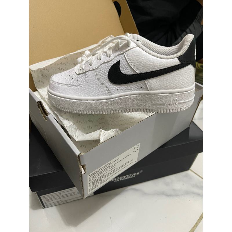 NIKE AF 1 WHITE/BLACK (GS)