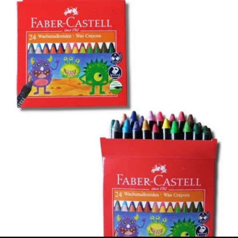 

Crayon Faber castell / 12 Wax Crayons