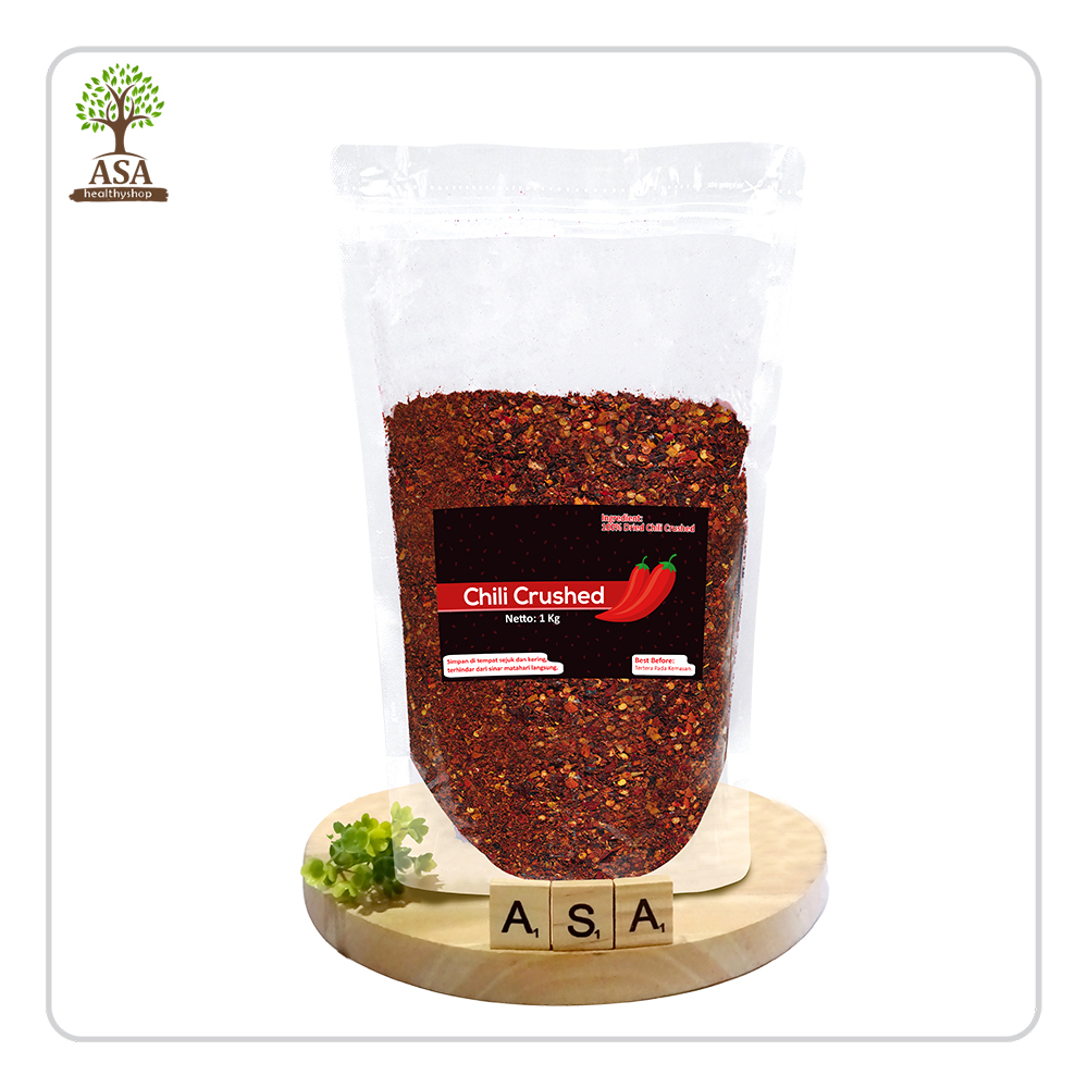 

KTr190 Chili Crushed / Cabe Kering Kasar 1 Kg