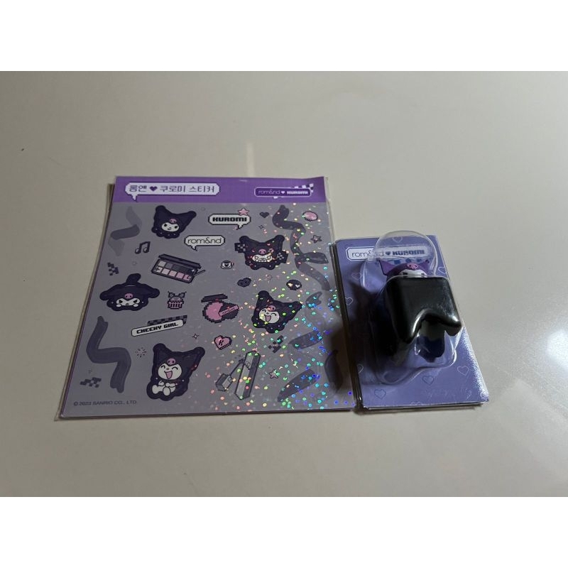 [ready stock] topper kuromi romand × sanrio rom&nd