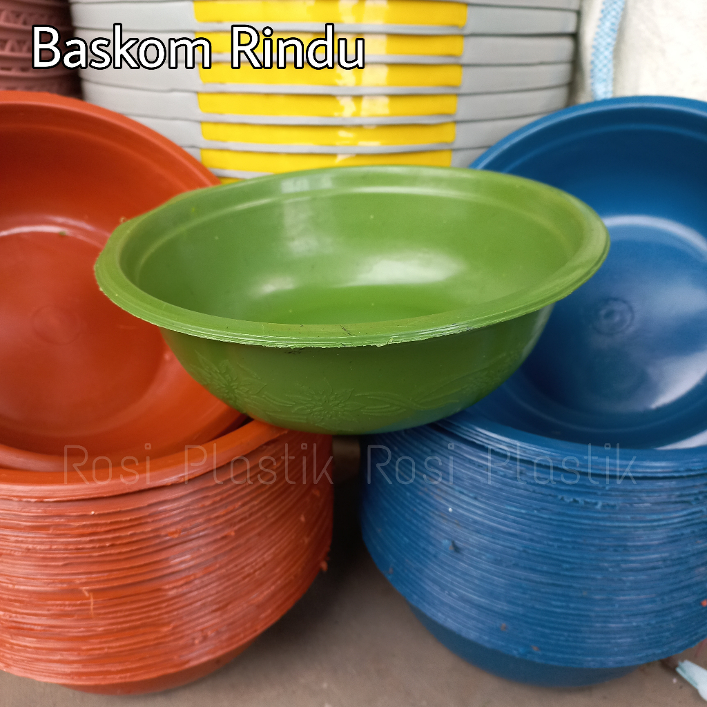 100 BIJI Baskom Rindu ; Tresno / Baskom Nasi Hajatan / Besek Berkat / Wakul Plastik / Waskom Bakul