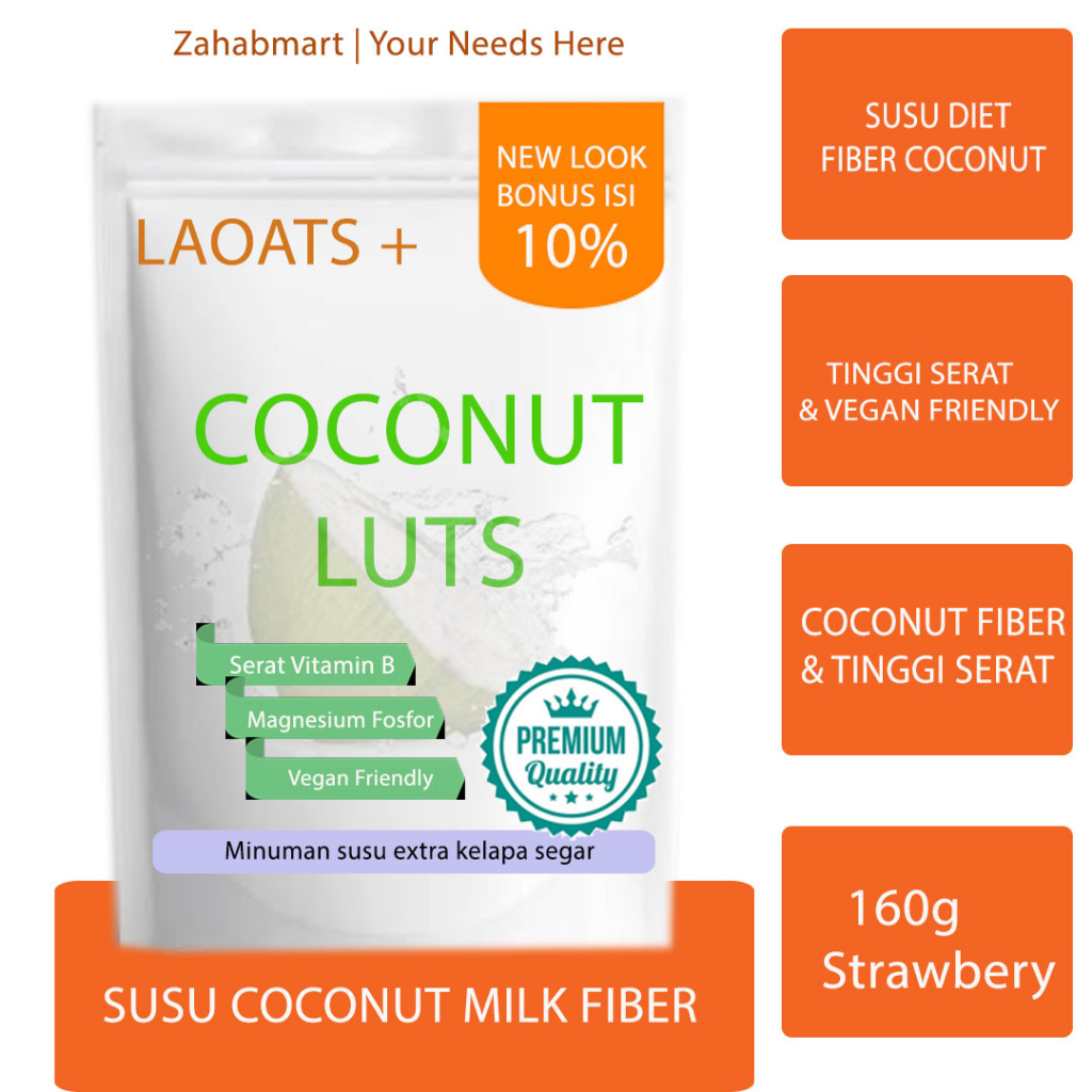 

Coconut Drink Penurun Berat Badan Minuman Diet Pelangsing Badan Susu Diet Pengganti Makan Laoats