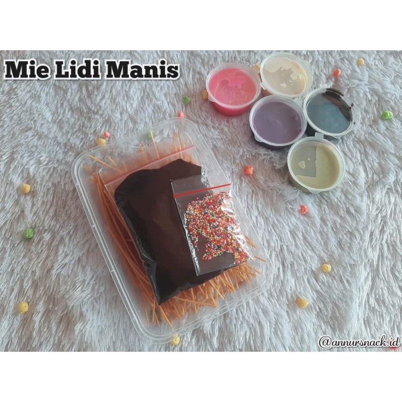 

MIE LIDI MANIS LUMER 100GR BOX 500ML