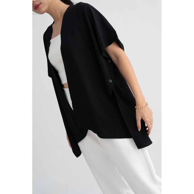 IWEARGRACIE - GAEL OVERSIZE OUTER / OUTER WANITA / ATASAN WANITA / OUTER SHORT SLEEVE