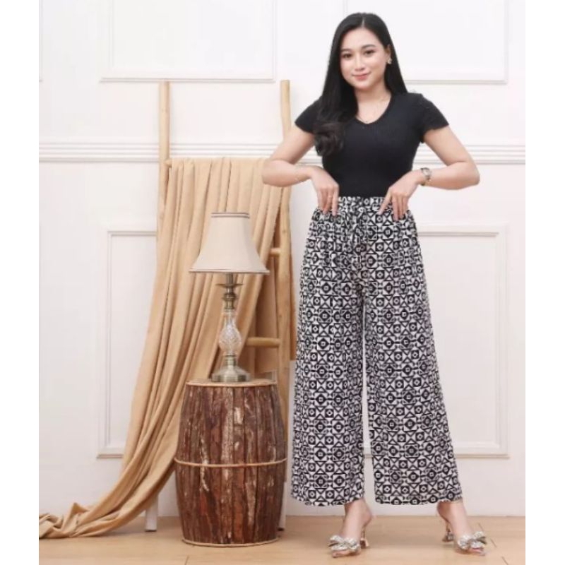 PILIH MOTIF Celana Panjang jumbo celana santai celana tidur  Dewasa Jumbo Motif Polkadot,Celana panj