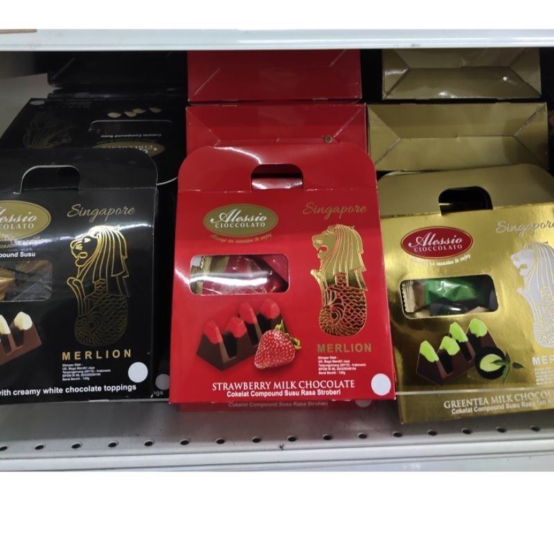 

Alessio Chocolate Box Merlion Singapore 120gr ONLY BATAM