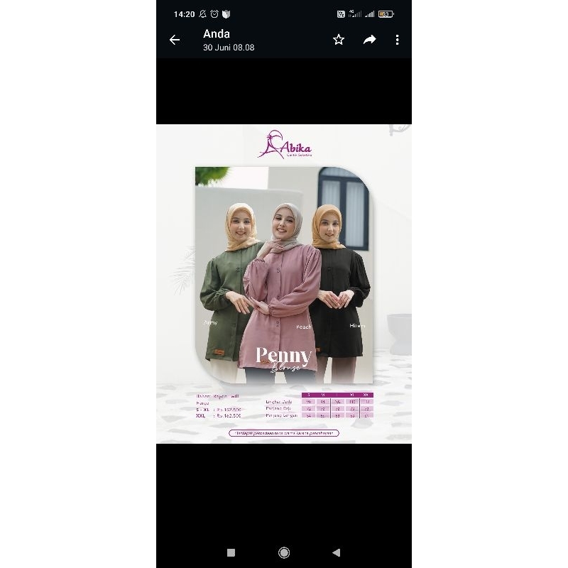 PENNY BLOUSE BY ABIKA