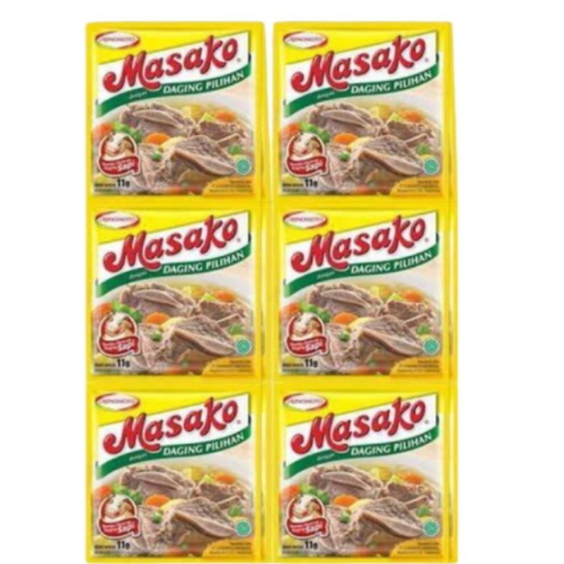 

Masako kaldu daging sapi 8.5 gr @ 20 pcs