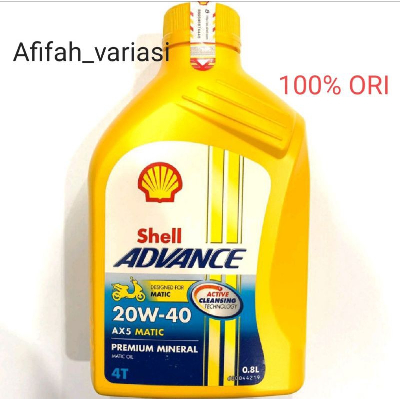 oli motor matic Shell original 0.8 ml