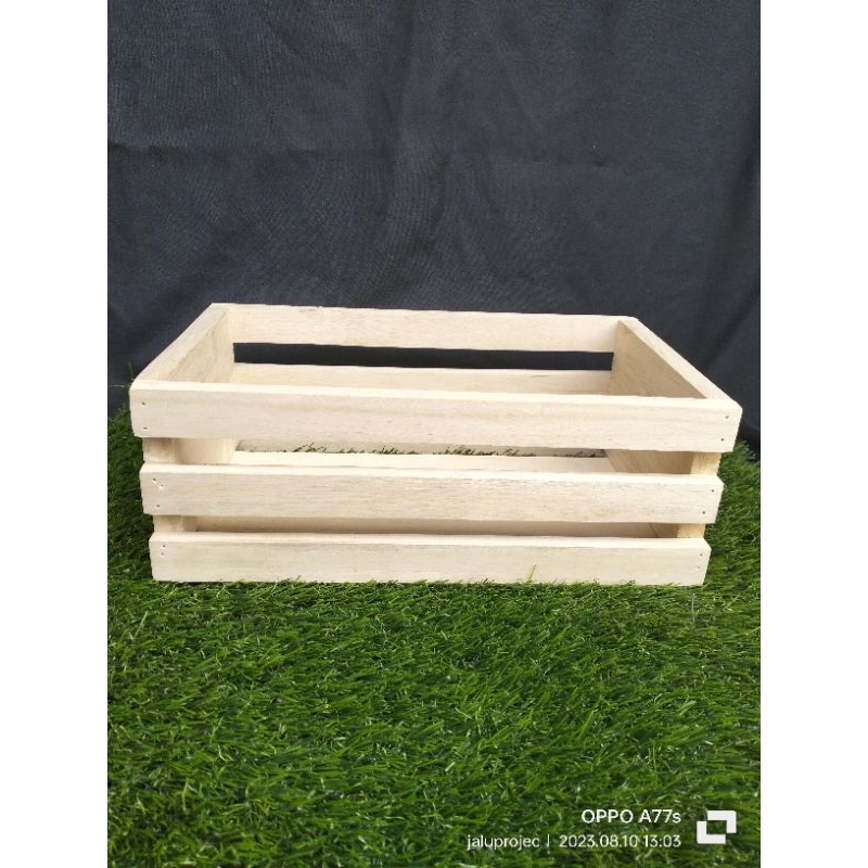 Box Peti Kayu Kotak Kayu Penyimpanan Serbaguna