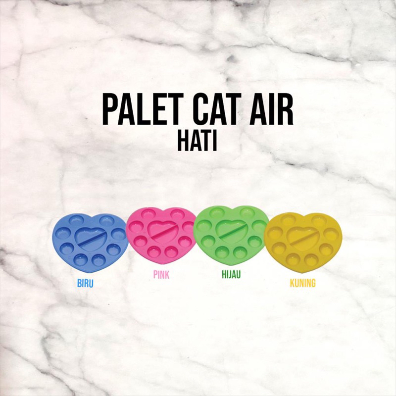 

SM - Palet Cat Air / Piring Cat air untuk menggambar / Tempat cat air Plastik