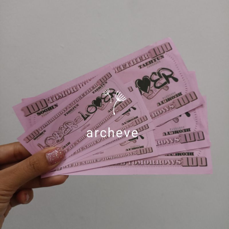 (DIJUAL) Dollar Loser Lover LOLO TXT ACT Sweet Mirage plus Confetti