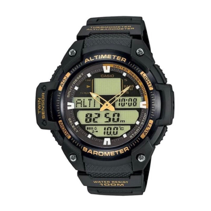Jam Tangan Altimeter Casio SGW 400H-1B2VDR
