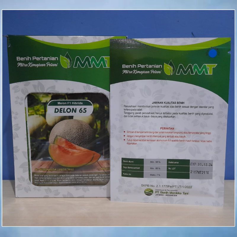 Revando45 Benih Melon F1 Delon 65 (+-400Biji)
