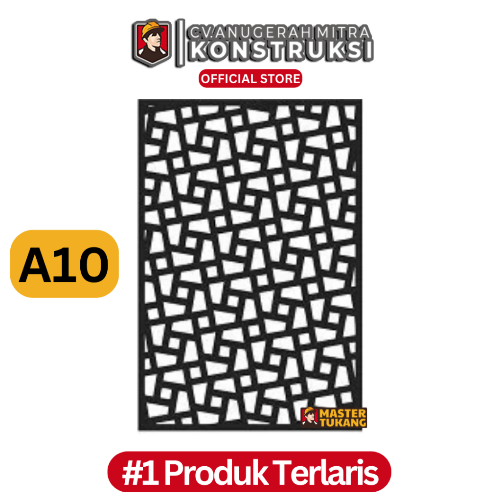 Cutting Ornamen Pagar Teralis Railing Tangga Fasad - GRATIS DESAIN