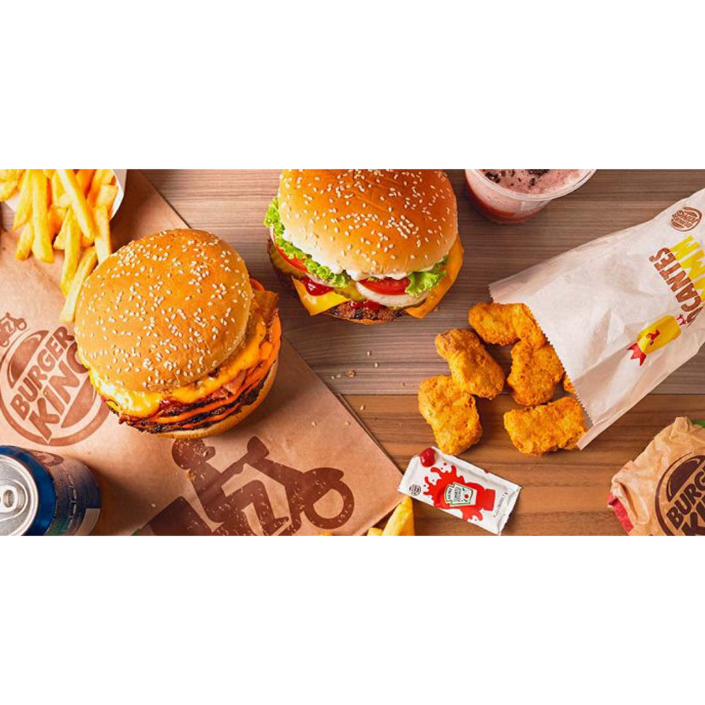 

BURGER KING DELIVERY FAST FOOD PROSES 20 MENIT